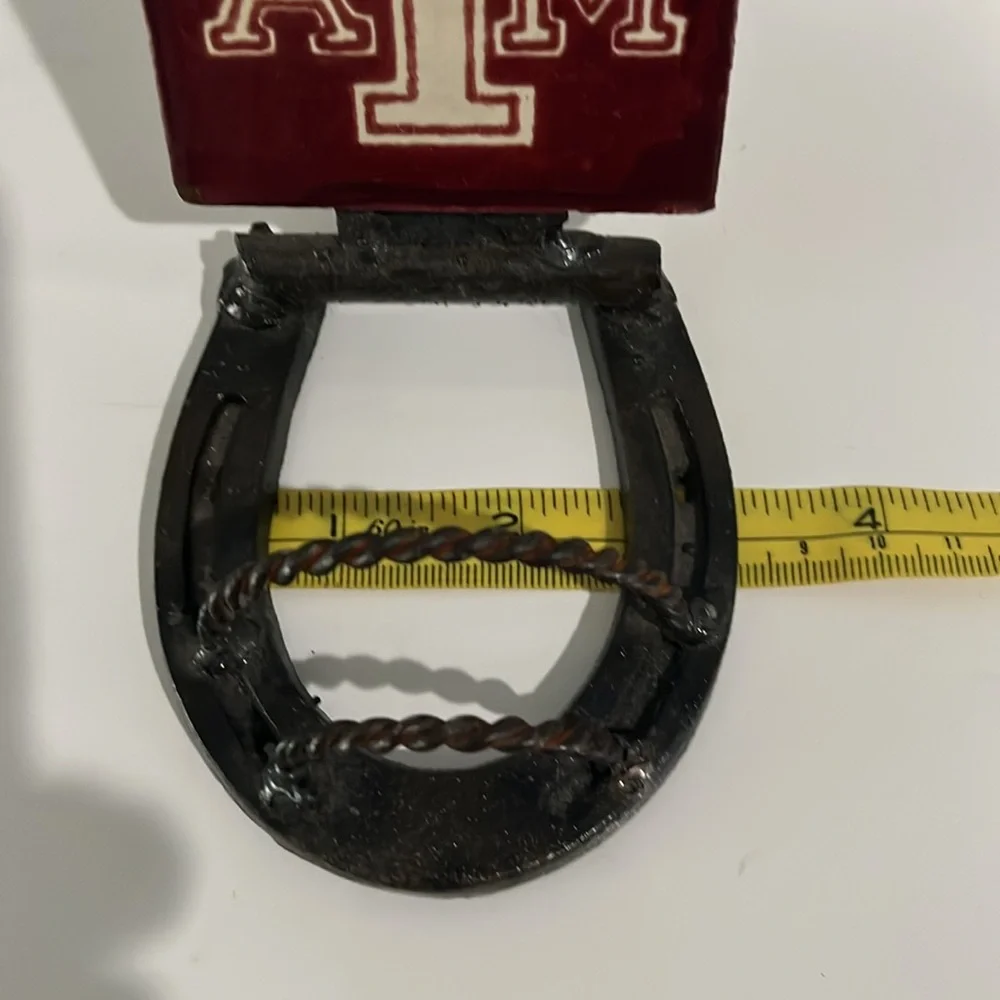 TEXAS A&M  Metal Business Card Holder. - Picture 8 of 9